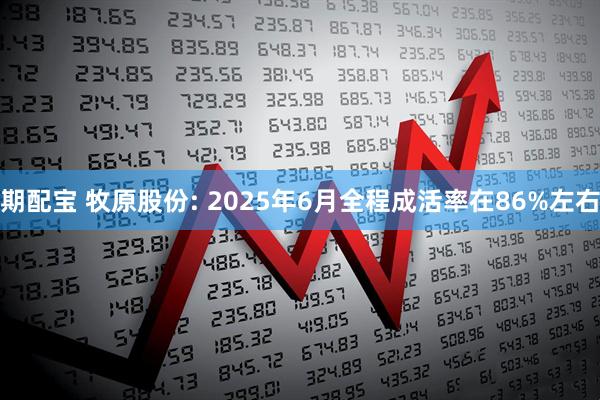 期配宝 牧原股份: 2025年6月全程成活率在86%左右