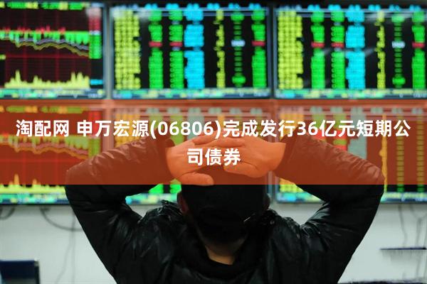 淘配网 申万宏源(06806)完成发行36亿元短期公司债券